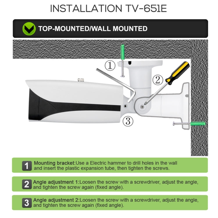 TV-651eH5/IP AF POE H.264++ 5MP IP Camera Auto Focus 4x Zoom 2.8-12MM Lens Surveillance Cameras(White) by bashfashion