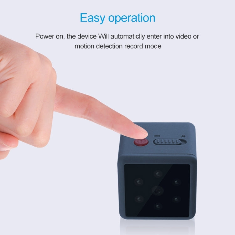 MD25 1080P Wearable Smart HD Camera Wireless Sport Camera, Support Infrared Night Vision / Motion Detection / TF Card by bashfashion