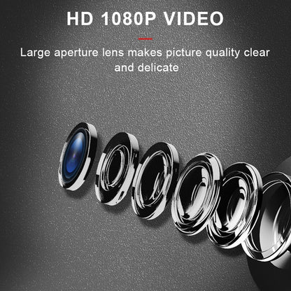 MD25 1080P Wearable Smart HD Camera Wireless Sport Camera, Support Infrared Night Vision / Motion Detection / TF Card by bashfashion