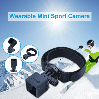 MD25 1080P Wearable Smart HD Camera Wireless Sport Camera, Support Infrared Night Vision / Motion Detection / TF Card by bashfashion