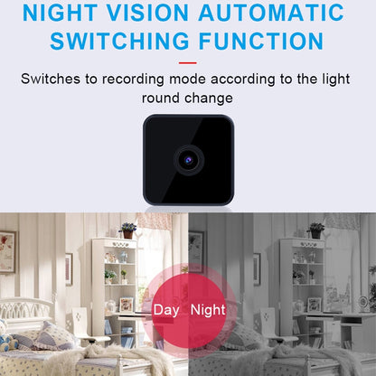WD9 1080P WiFi Network Remote Monitoring Camera, Support Motion Detection / Infrared Night Vision / Two-way Voice Intercom by bashfashion