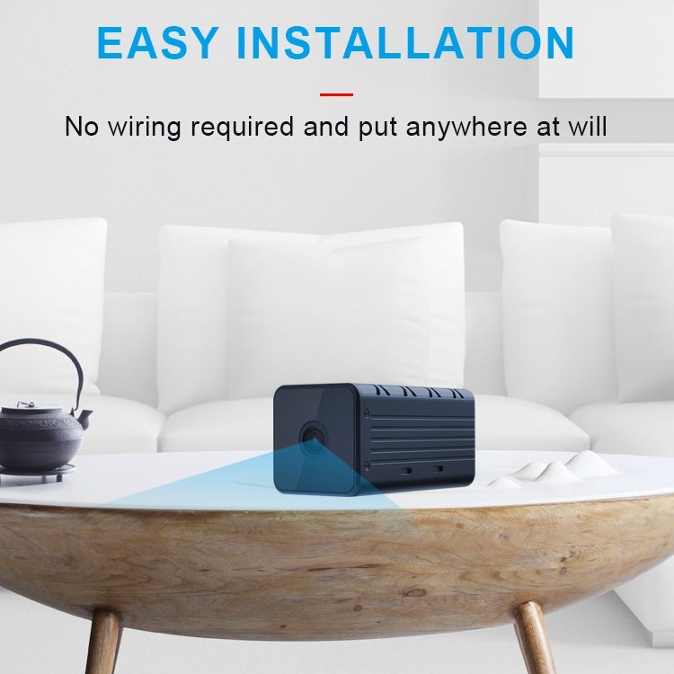 WD9 1080P WiFi Network Remote Monitoring Camera, Support Motion Detection / Infrared Night Vision / Two-way Voice Intercom by bashfashion