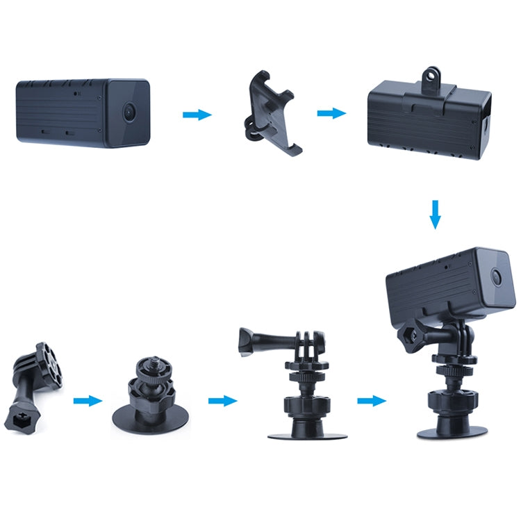 WD9 1080P WiFi Network Remote Monitoring Camera, Support Motion Detection / Infrared Night Vision / Two-way Voice Intercom by bashfashion