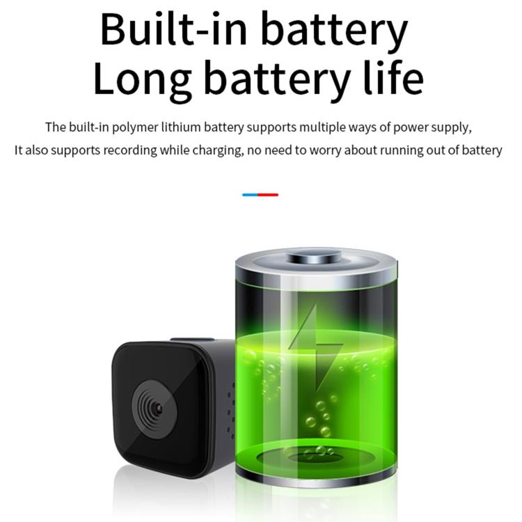 SQ28 1080P Mini Waterproof HD Smart Camera, Support Night Vision by bashfashion