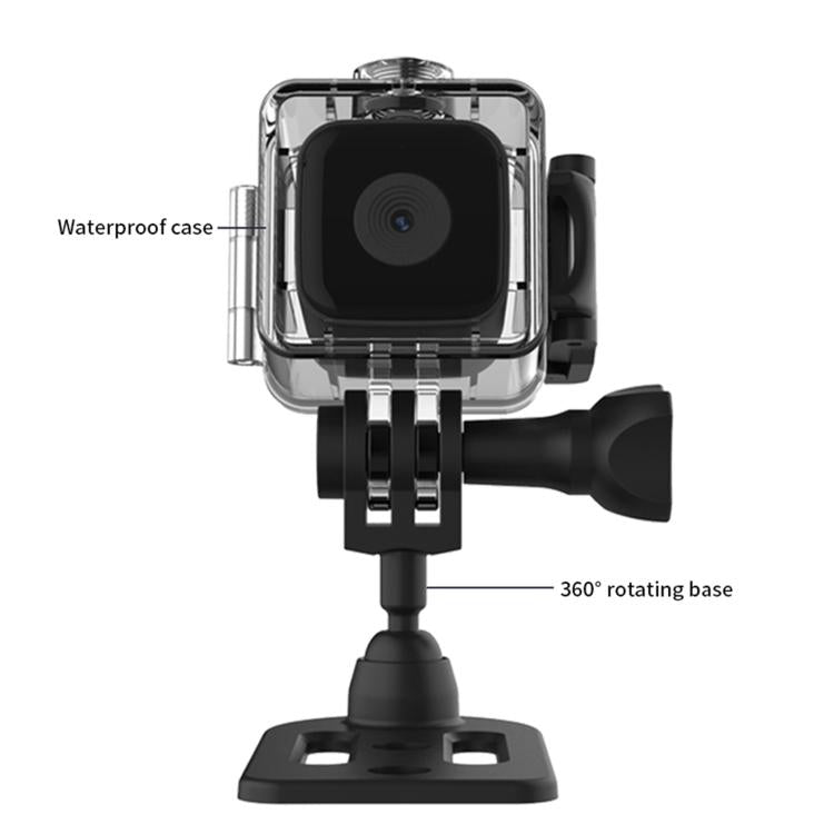 SQ28 1080P Mini Waterproof HD Smart Camera, Support Night Vision by bashfashion