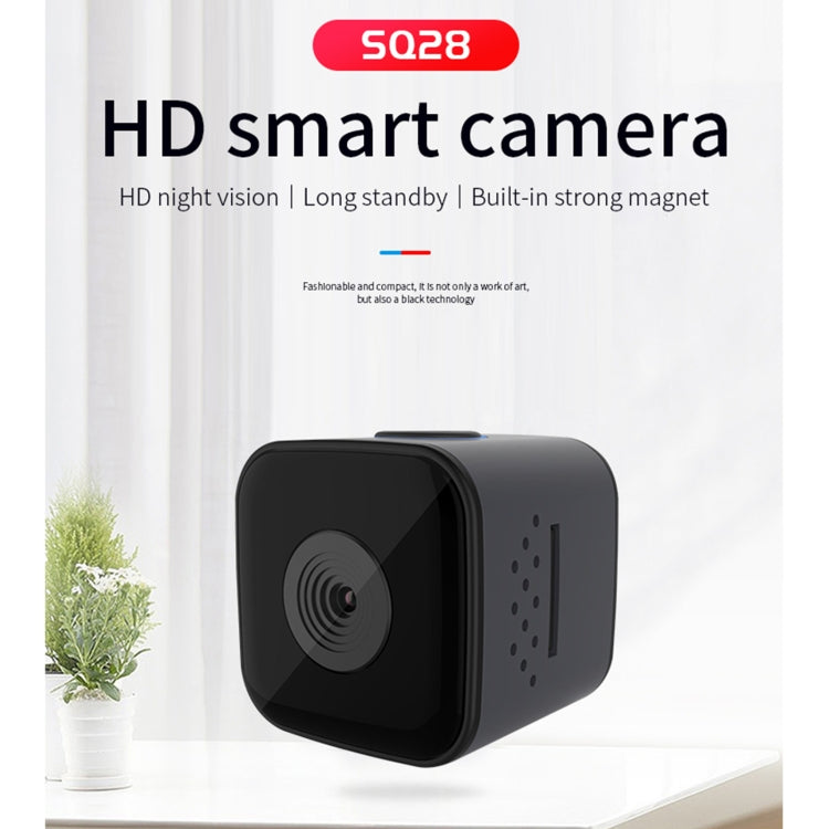 SQ28 1080P Mini Waterproof HD Smart Camera, Support Night Vision by bashfashion