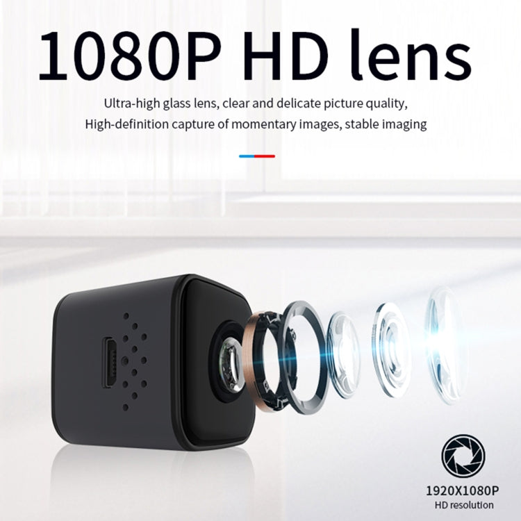 SQ28 1080P Mini Waterproof HD Smart Camera, Support Night Vision by bashfashion