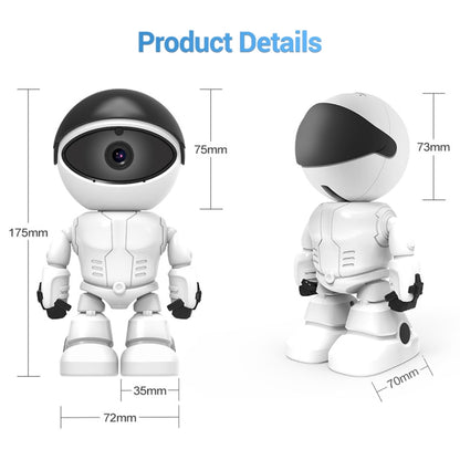 ESCAM PT205 HD 1080P Robot WiFi IP Camera, Support Motion Detection / Night Vision, IR Distance: 10m, EU Plug by ESCAM