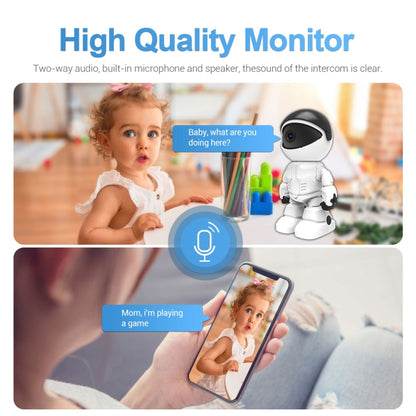 ESCAM PT205 HD 1080P Robot WiFi IP Camera, Support Motion Detection / Night Vision, IR Distance: 10m, EU Plug by ESCAM