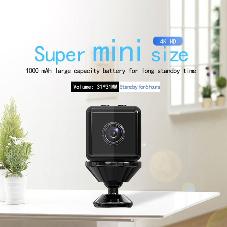 X6D 720P Wireless Home Mini Surveillance Camera, Support Infrared Night Vision & Motion Detection & TF Card (White) by bashfashion