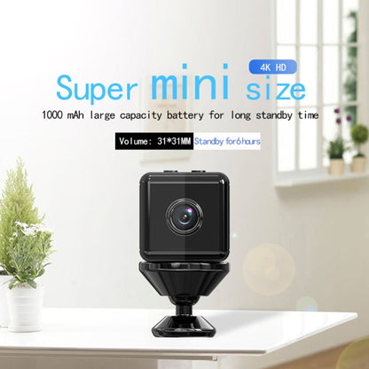 X6D 720P Wireless Home Mini Surveillance Camera, Support Infrared Night Vision & Motion Detection & TF Card (White) by bashfashion