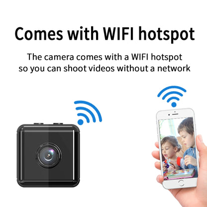 X6D 720P Wireless Home Mini Surveillance Camera, Support Infrared Night Vision & Motion Detection & TF Card (White) by bashfashion