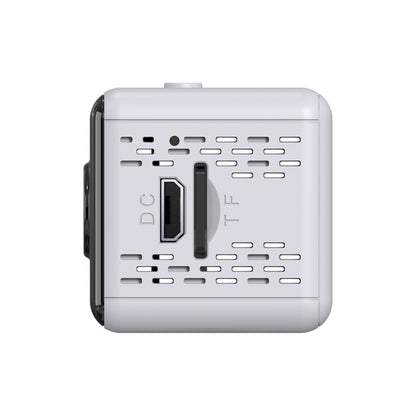 X6D HD 1080P Wireless Home Mini Surveillance Camera, Support Infrared Night Vision & Motion Detection & TF Card (White) by bashfashion