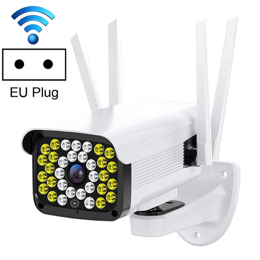 Difang DF-36Q Outdoor HD Surveillance IP Camera, Support Voice Intercom & Night Vision & Human Figure Detection & TF Card, WiFi + HD PTZ Rotation, EU Plug by Difang