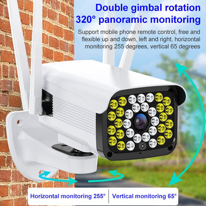 Difang DF-36Q Outdoor HD Surveillance IP Camera, Support Voice Intercom & Night Vision & Human Figure Detection & TF Card, WiFi + HD PTZ Rotation, EU Plug by Difang