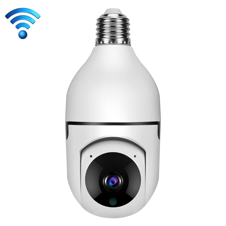 DP17 2.0 Million Pixels Single Light Source Smart Dual-band WiFi 1080P HD Outdoor Network Light Bulb Camera, Support Infrared Night Vision & Two-way Audio & Motion Detection & TF Card by bashfashion