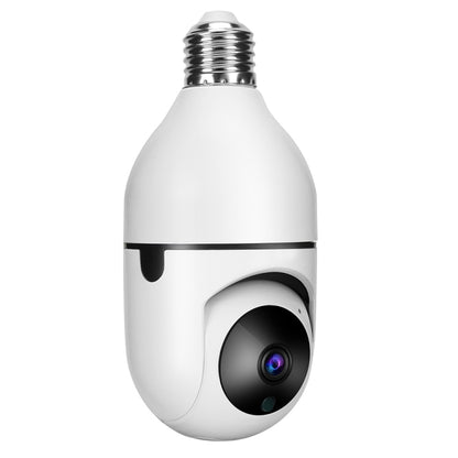 DP17 2.0 Million Pixels Single Light Source Smart Dual-band WiFi 1080P HD Outdoor Network Light Bulb Camera, Support Infrared Night Vision & Two-way Audio & Motion Detection & TF Card by bashfashion