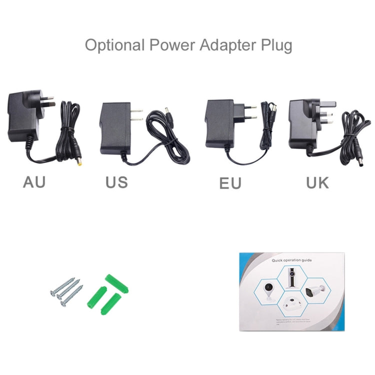 ESCAM Shark QP180 960P 360 Degrees Fisheye Lens 1.3MP WiFi IP Camera, Support Motion Detection / Night Vision, IR Distance: 10m by ESCAM