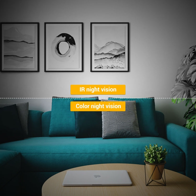 ESCAM PT208 1080P HD Light Bulb WiFi Camera, Support Motion Detection, Two-way Audio, Night Vision, TF Card by ESCAM