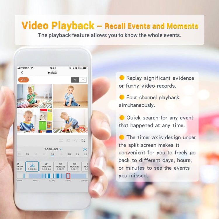 ESCAM WNK614 HD 3.0 Million Pixels 8-channel Wireless + 4IPC Wireless NVR Security System, EU Plug by ESCAM