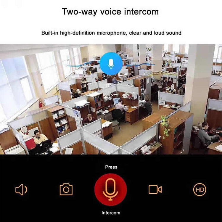 Anpwoo MN003 360 Degrees Panoramic 960P HD WiFi IP Camera, Support Motion Detection & Infrared Night Vision & TF Card(Max 64GB) by Anpwoo