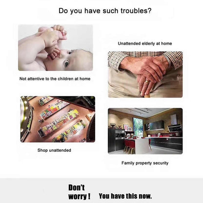 Anpwoo MN003 360 Degrees Panoramic 960P HD WiFi IP Camera, Support Motion Detection & Infrared Night Vision & TF Card(Max 64GB) by Anpwoo