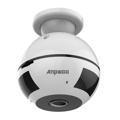 Anpwoo MN003 360 Degrees Panoramic 960P HD WiFi IP Camera, Support Motion Detection & Infrared Night Vision & TF Card(Max 64GB) by Anpwoo