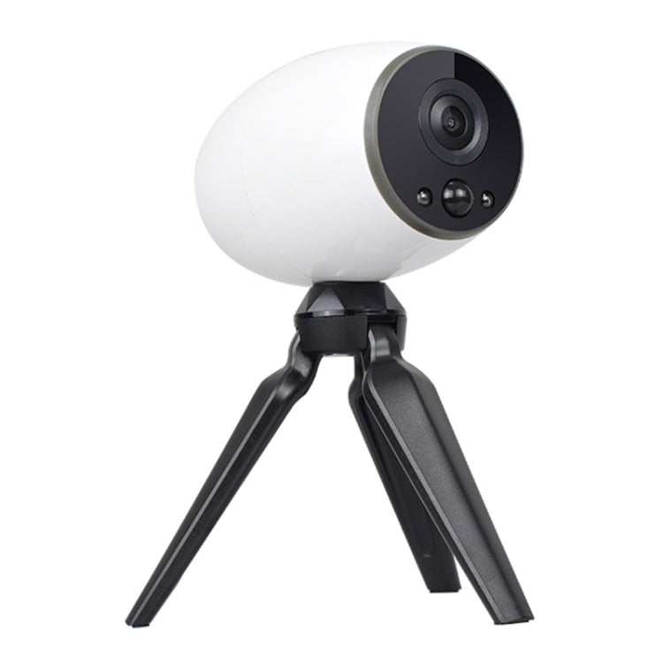 GH3 WiFi Smart Surveillance Camera with Tripod, Support Night Vision / Two-way Audio (White) by bashfashion