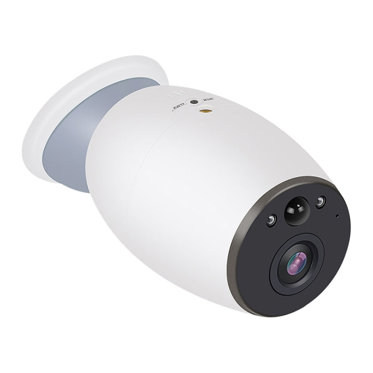 GH3 WiFi Smart Surveillance Camera with Magnet Mount, Support Night Vision / Two-way Audio(White) by bashfashion