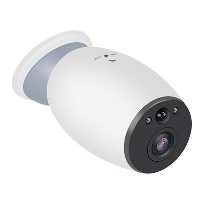 GH3 WiFi Smart Surveillance Camera with Magnet Mount, Support Night Vision / Two-way Audio(White) by bashfashion