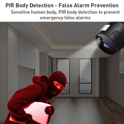 GH6 WiFi Smart Surveillance Camera, Support Night Vision / Two-way Audio(Black)