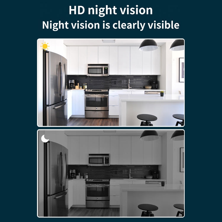 CAMSOY X1 Indoor Full HD 1080P WiFi Two Way Talk Pan and Tilt Camera (White) by CAMSOY