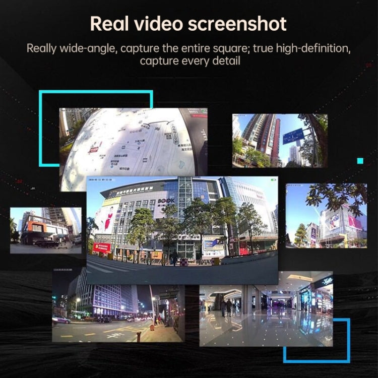 A9 1080P WiFi Wireless Network Camera Wide-angle Recorder (Black) by bashfashion