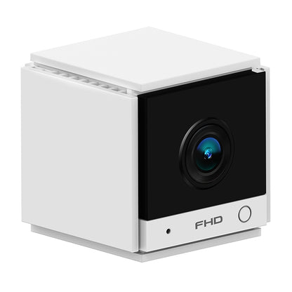 CAMSOY S20 1080P WiFi Wireless Network Action Camera Wide-angle Recorder with Mount (White) by CAMSOY