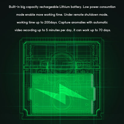 CAMSOY S50 1440P WiFi Wireless Network Action Camera Wide-angle Recorder with Mount by CAMSOY