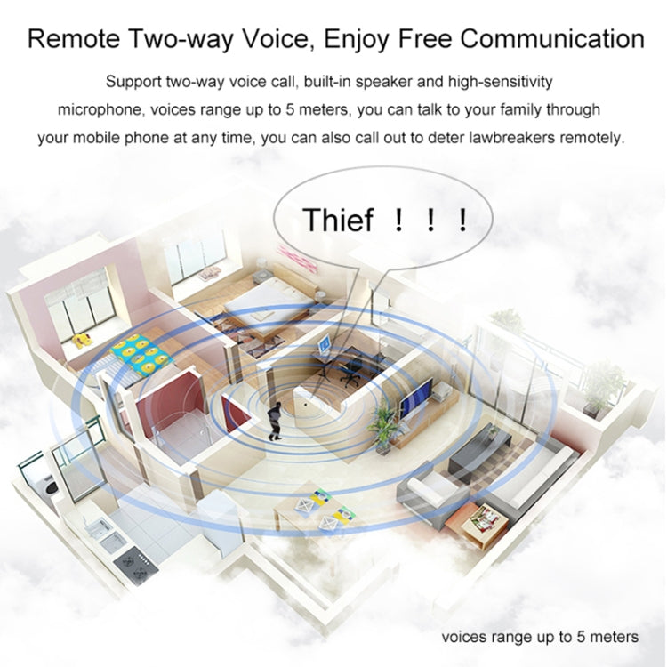 CAMSOY T9W5 1080P WiFi Wireless Network Action Camera Wide-angle Recorder by CAMSOY