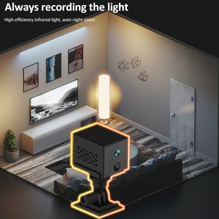 CAMSOY S30W 1080P Low Power Consumption WiFi Wireless Network Action Camera Wide-angle Recorder with Mount by CAMSOY