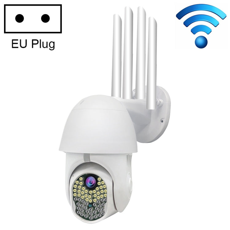 AL-63 2.0 Million Pixels 1080P HD WiFi IP Camera, Support Night Vision & Motion Detection & Two-way Intercom & TF Card, EU Plug by bashfashion