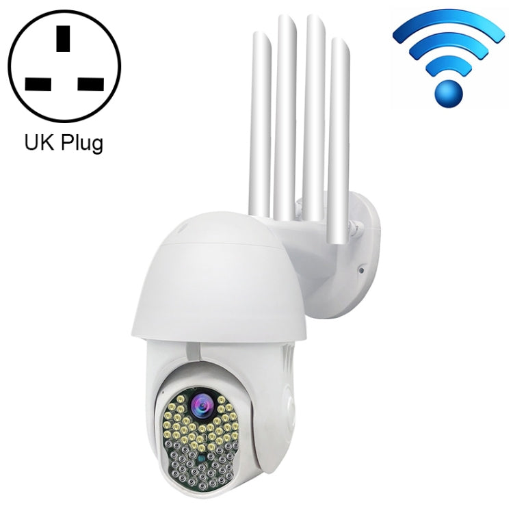 AL-63 2.0 Million Pixels 1080P HD WiFi IP Camera, Support Night Vision & Motion Detection & Two-way Intercom & TF Card, UK Plug by bashfashion