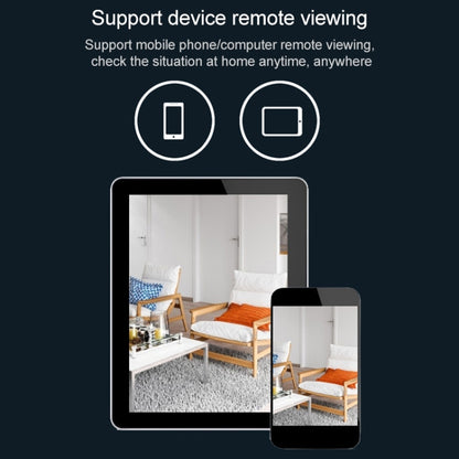 AL-63 2.0 Million Pixels 1080P HD WiFi IP Camera, Support Night Vision & Motion Detection & Two-way Intercom & TF Card, US Plug by bashfashion