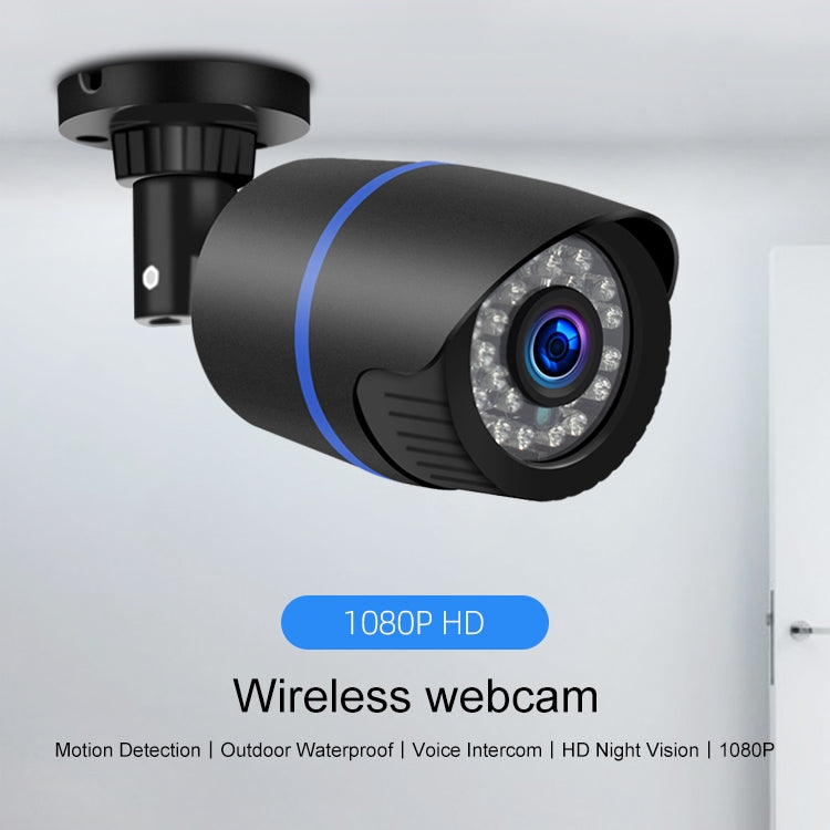 Q4 2.0 Million Pixels 1080P HD Wireless IP Camera, Support Motion Detection & Two-way Audio & Infrared Night Vision & TF Card, EU Plug by bashfashion