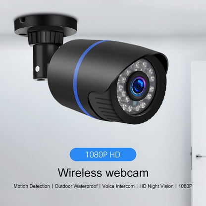 Q4 2.0 Million Pixels 1080P HD Wireless IP Camera, Support Motion Detection & Two-way Audio & Infrared Night Vision & TF Card, AU Plug by bashfashion