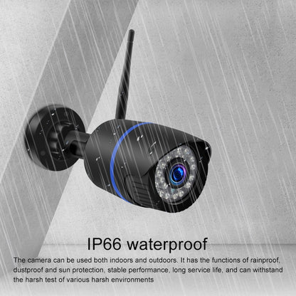 Q4 2.0 Million Pixels 1080P HD Wireless IP Camera, Support Motion Detection & Two-way Audio & Infrared Night Vision & TF Card, US Plug by bashfashion