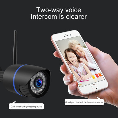 Q4 2.0 Million Pixels 1080P HD Wireless IP Camera, Support Motion Detection & Two-way Audio & Infrared Night Vision & TF Card, US Plug by bashfashion