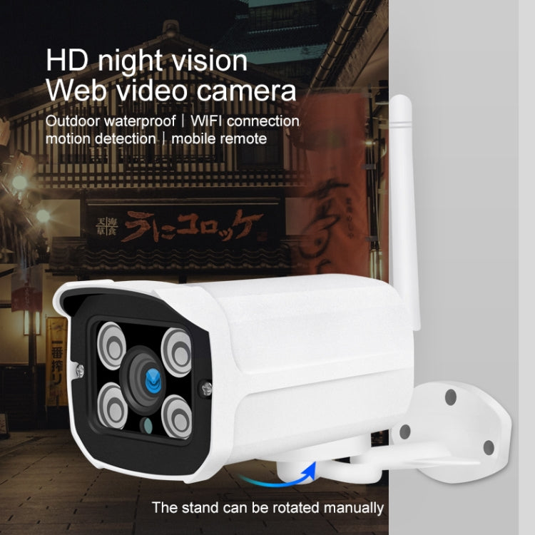 Q8 1080P HD Wireless IP Camera, Support Motion Detection & Infrared Night Vision & TF Card, AU Plug by bashfashion