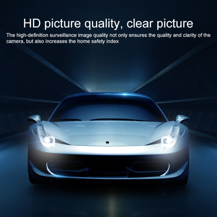 Q8 1080P HD Wireless IP Camera, Support Motion Detection & Infrared Night Vision & TF Card, EU Plug by bashfashion