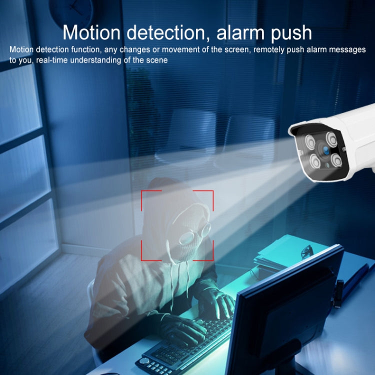 Q8 1080P HD Wireless IP Camera, Support Motion Detection & Infrared Night Vision & TF Card, EU Plug by bashfashion