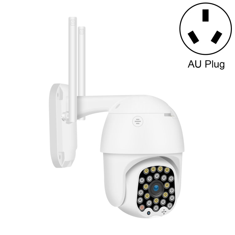 QX18 1080P HD WiFi IP Camera, Support Night Vision & Motion Detection & Two Way Audio & TF Card, AU Plug by bashfashion