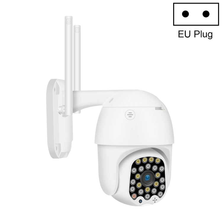 QX18 1080P HD WiFi IP Camera, Support Night Vision & Motion Detection & Two Way Audio & TF Card, EU Plug by bashfashion