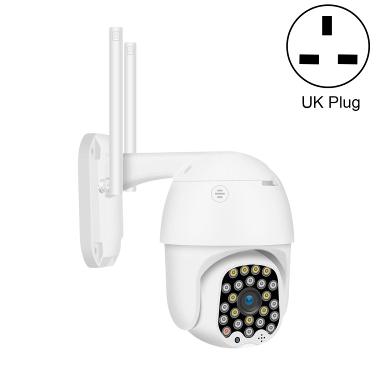 QX18 1080P HD WiFi IP Camera, Support Night Vision & Motion Detection & Two Way Audio & TF Card, UK Plug by bashfashion